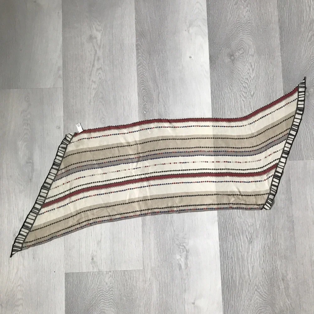 100% SILK RECTANGLE HEADBAND NECK SCARF LIGHTWEIGHT CHIFFON